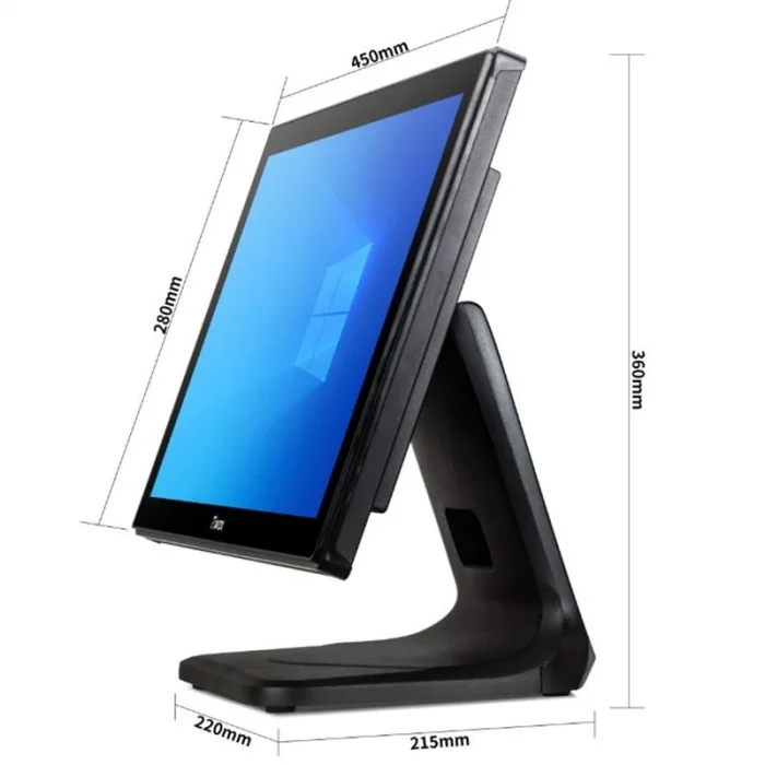 TIWOX TP-7610 18.5 I7 10.NESİL(10710) 128GB NWME SSD 8GB DDR4 RAM 1366X768 DOKUNMATİK POS PC