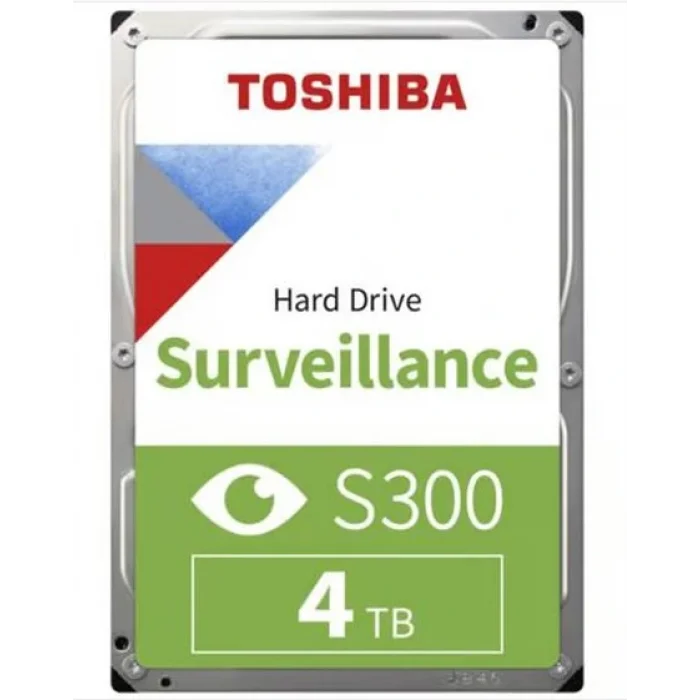 TOSHIBA HDWT840UZSVA S300 3.5 4TB 5400rpm 256mb SATA 7/24 Harddisk