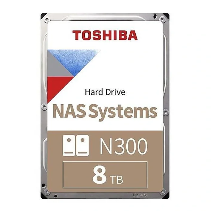 TOSHIBA MN10ADA800S N300 3.5 8TB 7200rpm 512MB Sata 7/24 NAS Harddisk
