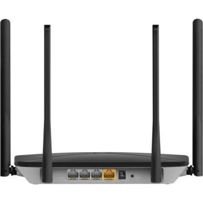 TP-LINK MERCUSYS AC12G 3× LAN, 1×WAN Port (Gigabit) 300Mbps2.4GHz+867Mbps5GHz 4xAnten Router