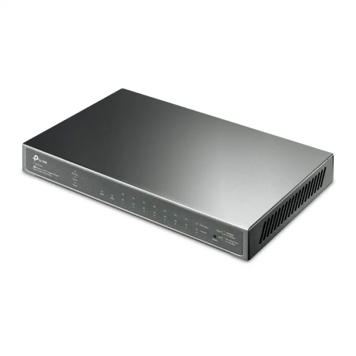 TP-LINK OMADA TL-SG2210P 10 Port Gbit 8 Adet Poe 60W 2xSFP Metal Smart Switch