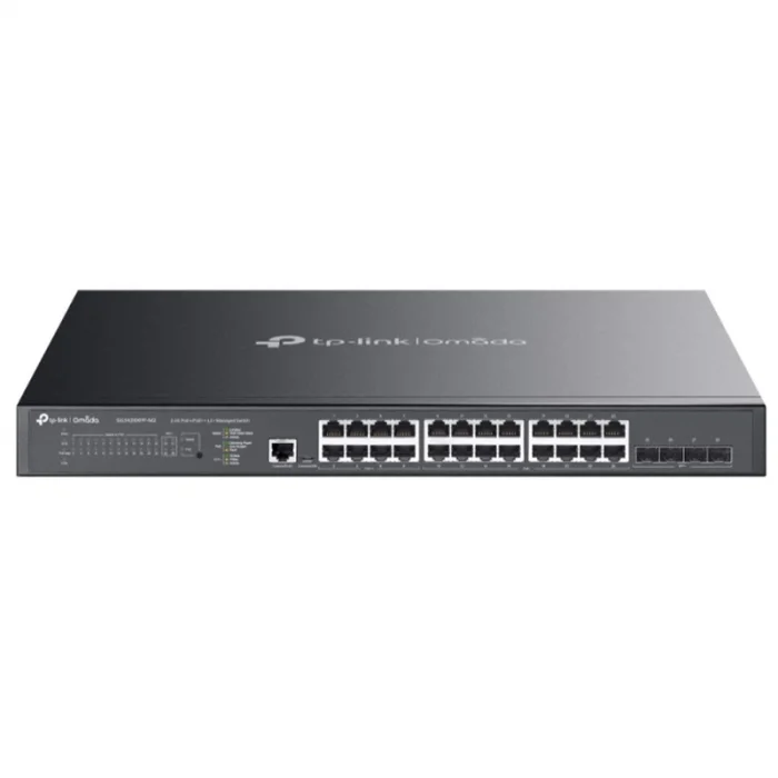 TP-LINK OMADA TL-SG3428XPP-M2 24 PORT 2.5GB 4 PORT 10GE SFP+ L2+ 500W POE YÖNETİLEBİLİR SWITCH