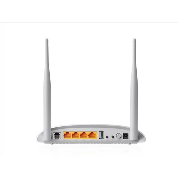 TP-LINK TD-W9970 300Mbps 4 Port Kablosuz ADSL2+/ VDSL2 Modem/ Router 2x5dBi Anten