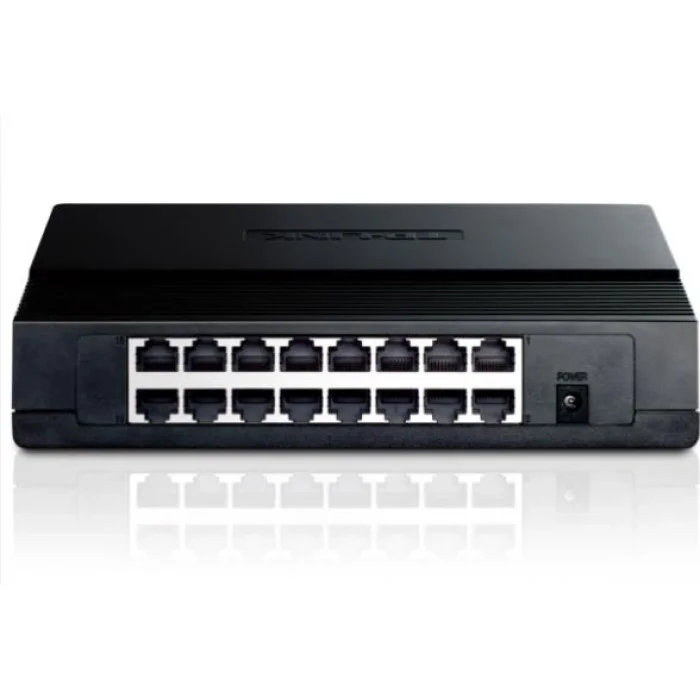 TP-LINK TL-SF1016D 16 Port Mbit Desktop Yönetilemez Plastik Kasa Switch