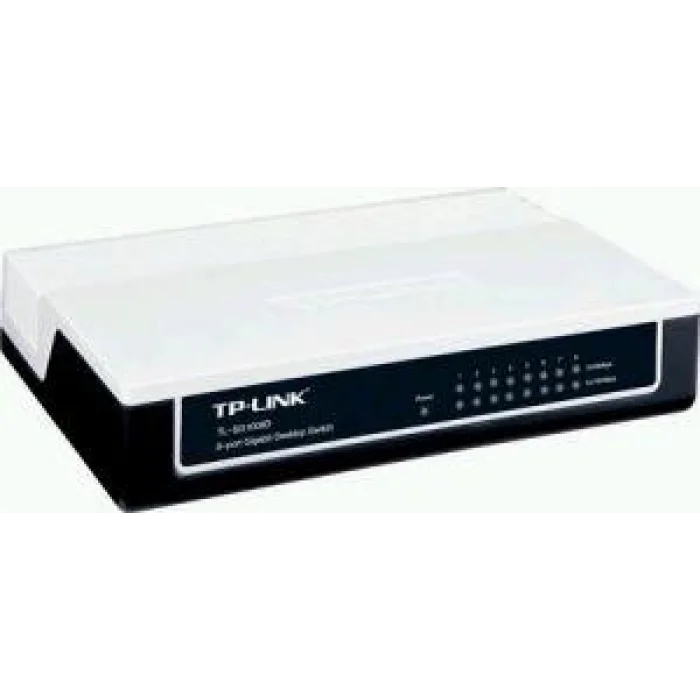 TP-LINK TL-SG1008D 8 port Gbit Desktop Yönetilemez Plastik Kasa Switch