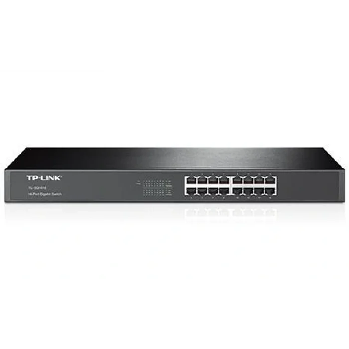 TP-LINK TL-SG1016 16 Port Gbit Rackmount Yönetilemez Çelik Kasa Switch