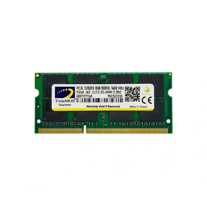 TWINMOS MDD3L8GB1600N 8GB DDR3 1600Mhz Notebook Bellek 1.35 Volt