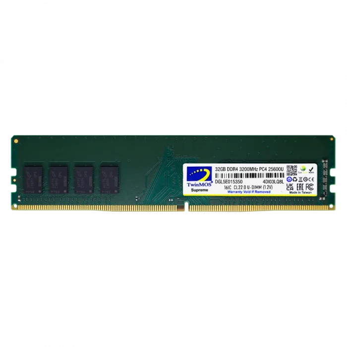 TWINMOS MDD432GB3200DWO 32GB (Tek Parça) DDR4 3200Mhz PC Bellek