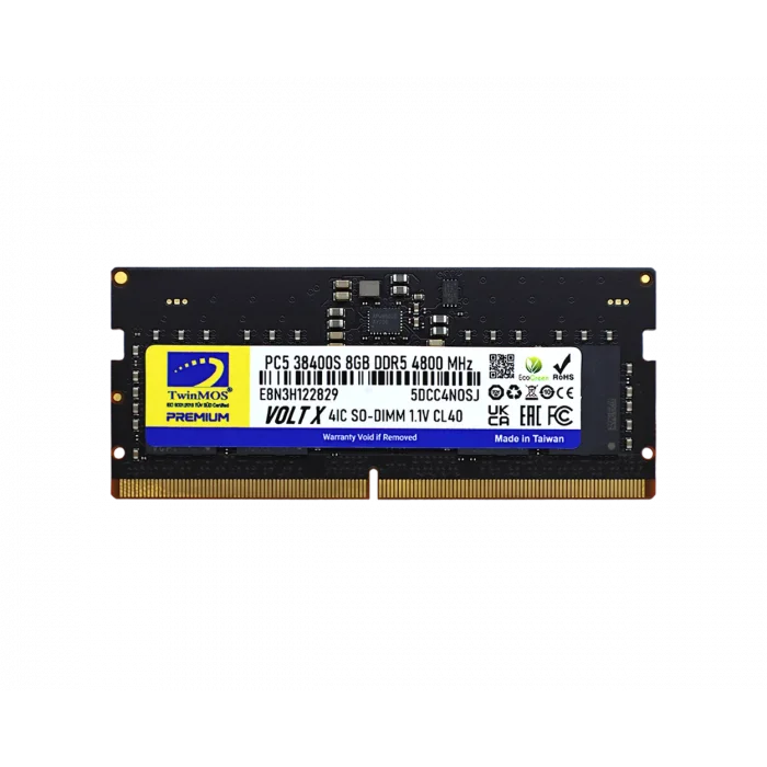 TWINMOS TMD58GB4800S40 8GB DDR5 4800Mhz Notebook Bellek