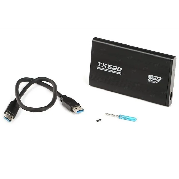 TX TXACE20 2.5 USB 3.0 Siyah Sata Harici HDD Kutusu