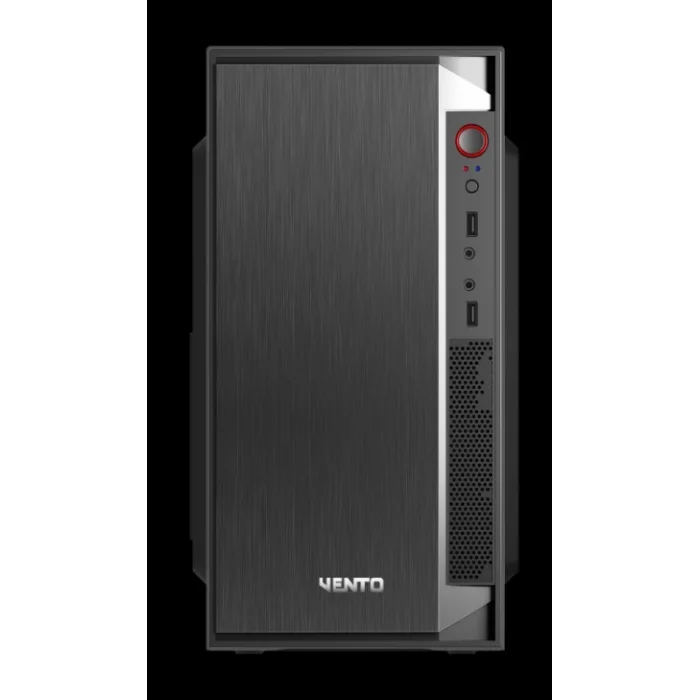 VENTO VS119S 400W Siyah Mini Tower M-ATX Kasa