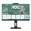 23.8 AOC 24P3CW IPS 4MS 75MHZ 1XHDMI 1XDP USB TYPE-C RJ45 FHD 1920X1080 WEBCAM HOPARLÖR ÇERÇEVESİZ PIVOT VESA SİYAH