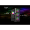GAMEBOOSTER CRUX E650B 650W 80+ Siyah Mesh Panel Full Tower E-ATX Kasa
