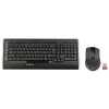 A4 TECH 9300F Q Türkçe Kablosuz Multimedya Siyah Klavye+ Mouse