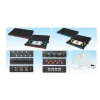HCS PFO-11222-1U 12 Port Duplex SC Patch Fiber Panel Modülü Boş