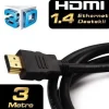 DARK DK-HD-CV14L300A90 3 Mt 4K / 3D 1.4V HDMI Kablo HDMI Kablo