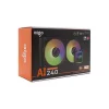 AIGO AI240 LGA1700/AM4/AM5 240 mm ARGB Siyah Sivi Sogutma