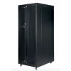 LANDE LN-HL-42U80100-BL-BAAA 42U 80X100 Dikili Tip Bos Kabinet Ön Arka Kapak Perfore