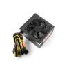 EVEREST EPS-600A 550W PEAK 600W Metalik 12cm Fanli Aktif PFC Power Supply