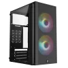 FRISBY FC-8970G 300W Siyah Gaming Kasa Mini Tower M-ATX Kasa