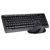 A4 TECH FG1010 F Türkçe Kablosuz (F KLAVYE) Gri 2000dpi Klavye+ Mouse