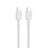 AUKEY CB-CD45-WH PD NAYLON ÖRGÜLÜ TYPE-C TYPE-C ŞARJ KABLOSU 0.9MT