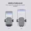 AUKEY HD-C48-BK 360 DERECE TÜM CİHAZLARLA UYUMLU ARAÇ İÇİ TELEFON TUTUCU KOLAY KİLİTLEME/BIRAKMA