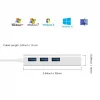 CODEGEN CDG-CNV41 3 Port USB 3.0 RJ45 Ethernet Çoklayıcı Hub