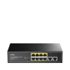 CUDY FS1010PG 10 Port Mbit 8 Port PoE+ 120W 2xGbit Uplink Desktop Yönetilemez Metal Kasa Switch