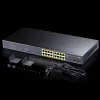 CUDY GS1020PS2 16 Port Gbit 16 Port PoE+ 200W 2xSFP Uplink Rackmount Yönetilemez Switch