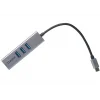 DARK DK-AC-U31X3GL Type-C to RJ45 Gigabit 3xUSB 3.0 Hub Çoklayıcı