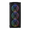 EVEREST FLAT MESH Powersız Siyah Temper Camlı Mid Tower ATX Kasa