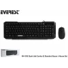 EVEREST KM-515 Q Türkçe USB Siyah Combo Klavye+ Mouse