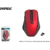 EVEREST SMW-777 USB Kablosuz 2.4Ghz Kırmızı Mouse