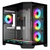 FRISBY FC-9550G 850W 80+ Bronze Siyah 7x ARGB Fan Mid Tower ATX Kasa