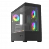 FRISBY FC-9585G TUNDRA 750W 80+ Bronze Siyah Mid Tower ATX Kasa