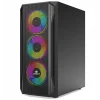 GAMEBOOSTER GB-T005MB Powersız Siyah Mesh Panel Mid Tower ATX Kasa