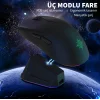 INCA IMG-326MX Bluetooth Kablosuz 2.4Ghz siyah Şarjlı Mouse
