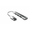 INCA IUSB-04T USB 3.0 +3*USB 2.0 Slim Aluminyum Kasa USB Çoklayıcı