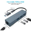 INCA IUTP-03T USB HUBX3 USB 3.0 10 GBPS+ETHERNET RJ45 1000MBPS ÇOKLAYICI