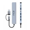 INCA IUTP-7T 7 Port X5 USB 3.0 + 2 Type-C Aluminyum Çoklayıcı