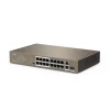 IP-COM F1118P-16-150W 16 PORT 10/100+2X1GB SFP/1XRJ45 COMBO 150W POE RACKMOUNT SWITCH