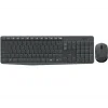 LOGITECH MK235 Q Türkçe Kablosuz Siyah Klavye+ Mouse