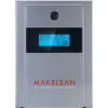 MAKELSAN LION 1200 VA (2x12V 7AH Akü) Line Interactive 5/10 dk UPS