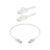 ODS 02R45R45C6UJ1W0.5A CAT6 UTP LSZH BAKIR 0.5 Metre Beyaz Patch Cord