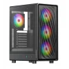 POWER BOOST PB-A5065B 600W 80+ Bronze Siyah Mesh Panel Mid Tower ATX Kasa
