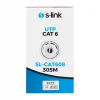 S-LINK SL-CAT608 CAT6 UTP 305 Metre 24 AWG 0.50 mm Network Kablosu