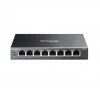 TP-LINK OMADA ES208GP 8 port Gbit 8 Port PoE+ 64W Desktop Yönetilebilir Çelik Kasa Switch