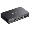 TP-LINK OMADA SG2210XMP-M2 8 PORT GIGABIT + 2X10G SFP YÖNETİLEBİLİR 160W POE SWITCH