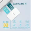 TP-LINK RE300 AC1200 2 Anten Priz Tipi Wi-Fi Mesh Menzil Genişletici